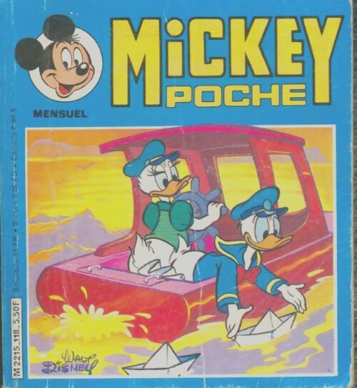 Livrenpoche : Mickey poche n°118 - Collectif - Livre