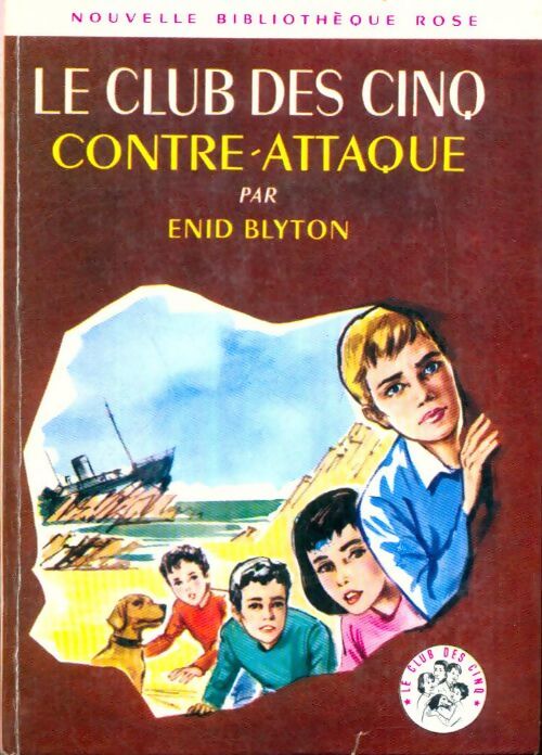 Livrenpoche : Le club des cinq contre-attaque - Enid Blyton - Livre