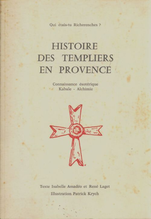 Livrenpoche : Histoire des templiers en Provence - Isabelle Amadéo - Livre