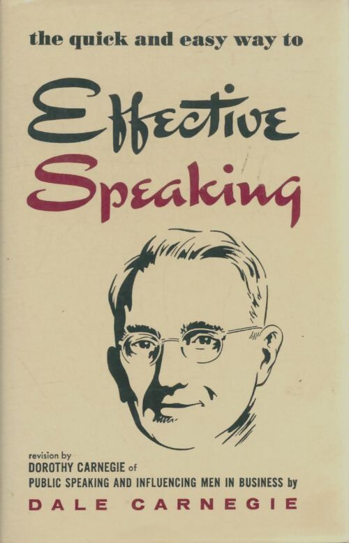 Livrenpoche : Effective speaking - Dale Carnegie - Livre