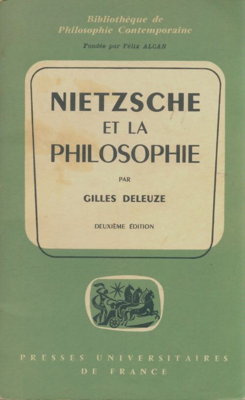 Livrenpoche : Nietzsche et la philosophie - Gilles Deleuze - Livre