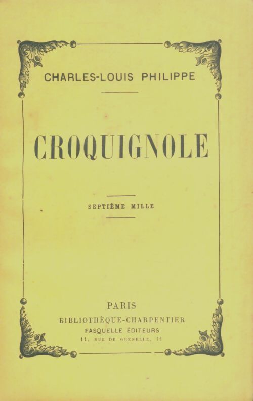 Livrenpoche : Croquignole - Charles-Louis Philippe - Livre