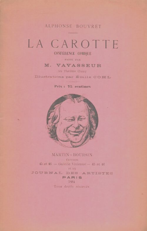 Livrenpoche : La carotte - Alphonse Bouvret - Livre