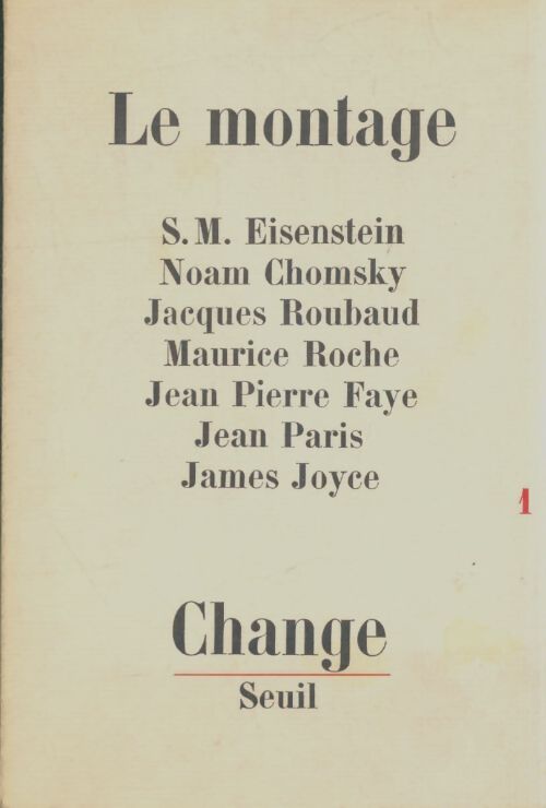 Livrenpoche : Le montage - Collectif - Livre