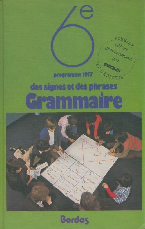 Livrenpoche : Grammaire 6e - Jean Peytard - Livre