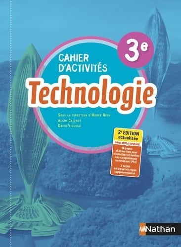Livrenpoche : Technologie - Cahier d'activités 3ème - Hervé Riou - Livre