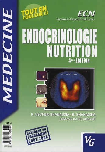 Livrenpoche : Endocrinologie - Nutrition - Patricia Fischer-Ghanassia - Livre