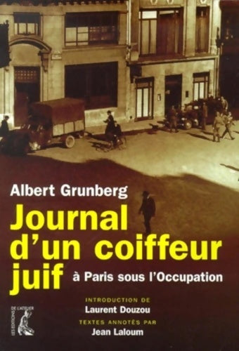 Livrenpoche : Journal d'un coiffeur juif à Paris sous l'occupation - A. GRUNBERG - Livre