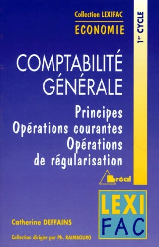 Livrenpoche : Comptabilité générale - Catherine Deffains - Livre