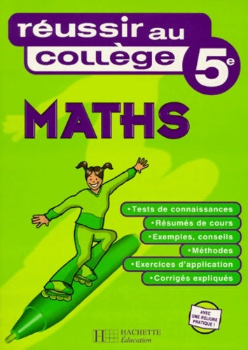 Livrenpoche : Réussir au collège : Maths 5ème - Collectif - Livre