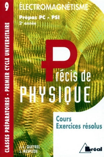 Livrenpoche : Electromagnétisme : PC PSI - Jean Louis Queyrel - Livre