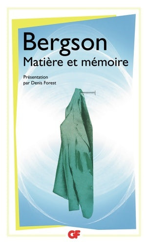 Livrenpoche : Matière et mémoire - Henri Bergson - Livre
