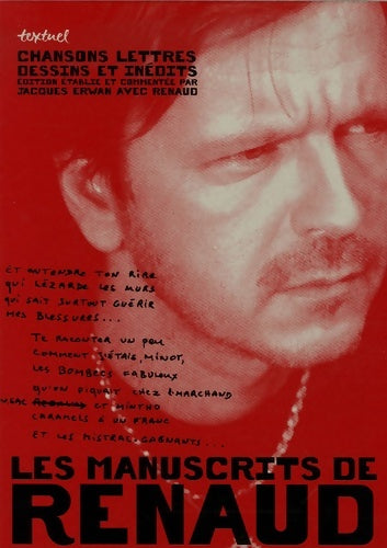 Livrenpoche : Les Manuscrits de Renaud : Chansons Lettres Dessins et inédits - Jacques Erwan - Livre