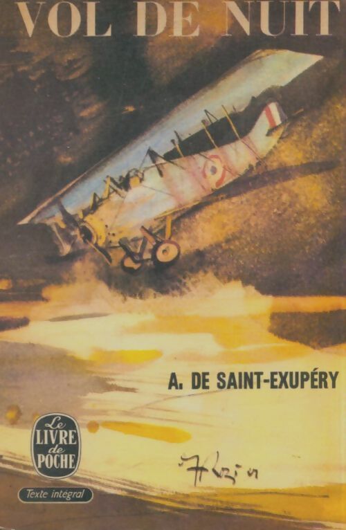 Vol de nuit - Antoine De Saint Exupéry - Livre