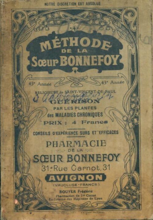 Livrenpoche : Méthode de la soeur Bonnefoy - Soeur Bonnefoy - Livre