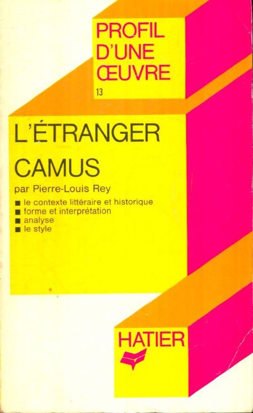 Livrenpoche : L'étranger - Albert Camus - Livre