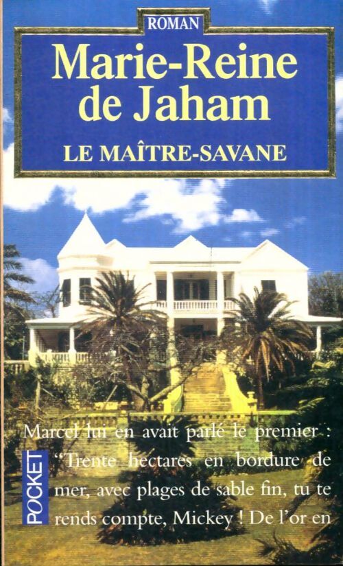 Livrenpoche : Le maître-savane - Marie-Reine De Jaham - Livre