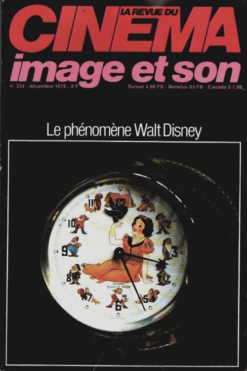 Livrenpoche : La revue du cinéma n°334 : Le phénomène Walt Disney - Collectif - Livre