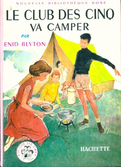 Livrenpoche : Le club des cinq va camper - Enid Blyton - Livre
