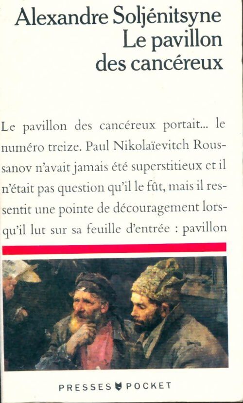 Livrenpoche : Le pavillon des cancéreux - Alexandre Soljénitsyne - Livre