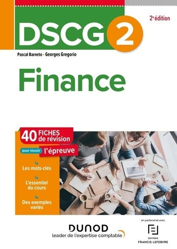 Livrenpoche : DSCG 2 Finance - Fiches de révision - 2e éd. - Pascal Barneto - Livre