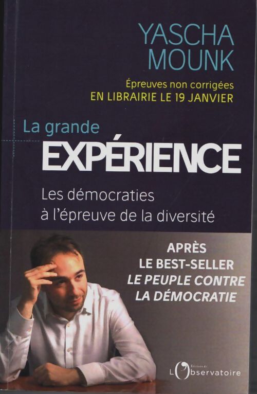 Livrenpoche : La grande expérience - Yascha Mounk - Livre