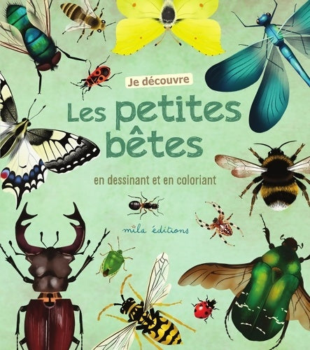 Livrenpoche : Je découvre les petites bêtes en dessinant et en coloriant - Anne Baudier - Livre