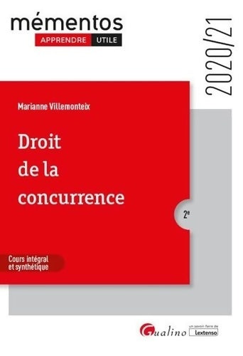 Livrenpoche : Droit de la concurrence - Marianne Villemonteix - Livre