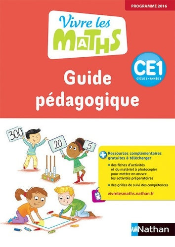 Livrenpoche : Vivre les maths CE1 Cycle 2 Année 2 Guide pédagogique - Programme 2016 - Jacqueline Jardy - Livre