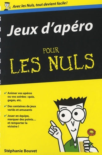 Livrenpoche : Jeux d'apéro Poche Pour les Nuls - Stéphanie Bouvet - Livre