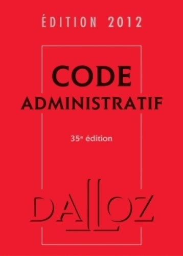 Livrenpoche : Code administratif 2012 - Zéhina Ait-el-kadi - Livre