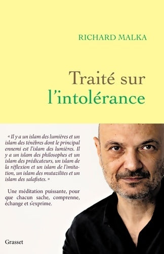 Livrenpoche : Traité sur l'intolérance - Richard Malka - Livre