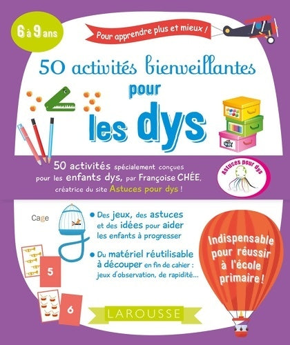 Livrenpoche : 50 activités bienveillantes pour les dys - Françoise Chée - Livre
