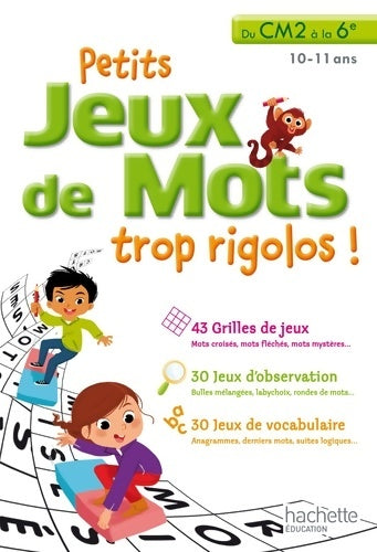 Livrenpoche : Petits jeux de mots trop rigolos - Du CM2 à la 6e - Cahier de vacances - Eric Berger - Livre