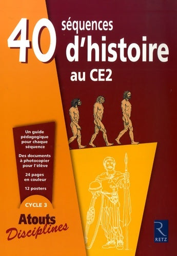 Livrenpoche : 40 Séquences HISTOIRE AU CE2 - François Fontaine - Livre