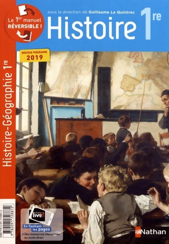 Livrenpoche : Histoire-Géographie 1re - collection Le Quintrec/Janin - manuel élève - Patrick Marques - Livre
