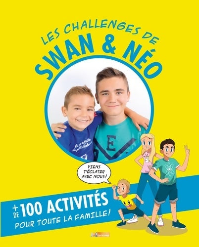 Livrenpoche : Les challenges de Swan et Néo : Mon livre d'activités - Laure Boyer - Livre