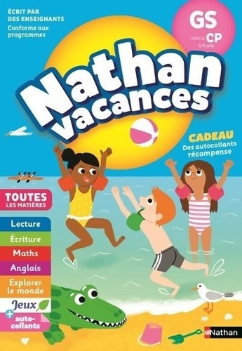 Livrenpoche : Cahier de Vacances 2024 de la GS vers le CP - Maternelle 5/6 ans - Christelle Chambon - Livre