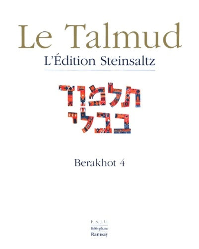 Livrenpoche : Le talmud volume 10 berakhot - adin Steinsaltz - Livre