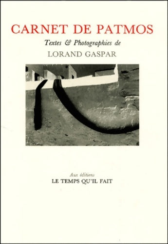Livrenpoche : Carnet de Patmos - Lorand Gaspar - Livre