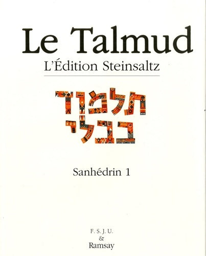 Livrenpoche : Sanhedrin 1 - Collectif - Livre