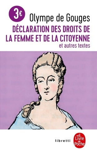 Livrenpoche : Déclaration des droits de la femme et de la citoyenne : BAC 2025 - Olympe De Gouges - Livre