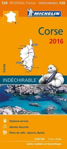 Livrenpoche : CARTE régionale 528 CORSE 2016 - Collectif - Livre