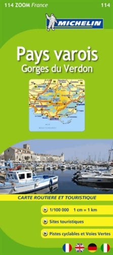 Livrenpoche : Carte ZOOM Pays Varois / Gorges du Verdon - Collectif - Livre