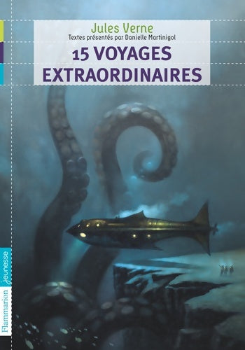 15 voyages extraordinaires de Jules Verne anthologie - Jules Verne - Livre