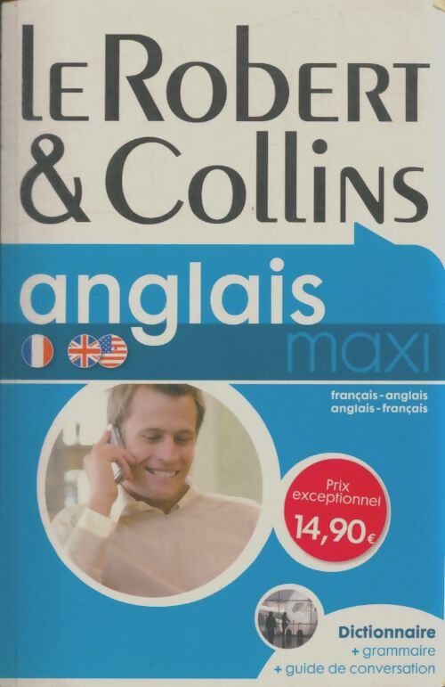 Livrenpoche : Le robert & collins anglais maxi : Dictionnaire français-anglais et anglais-français - Le Robert - Livre