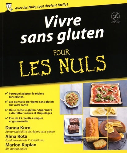 Livrenpoche : Vivre sans gluten pour les Nuls - Donna Korn - Livre