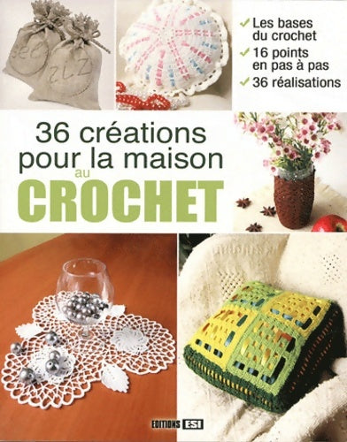 Livrenpoche : 36 creations pour la maison au crochet - Anastas Brozinska - Livre