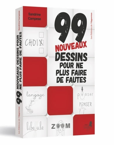 Livrenpoche : 99 nouveaux dessins pour ne plus faire de fautes - Sandrine Campese - Livre