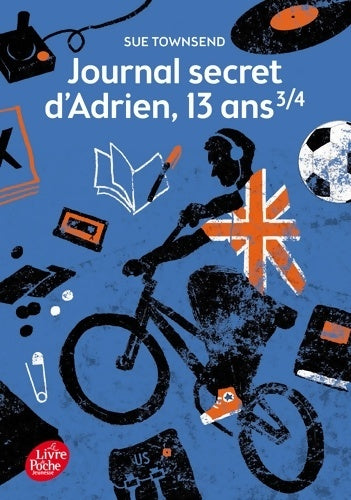 Livrenpoche : Journal secret d'Adrien 13 ans 3/4 - Sue Townsend - Livre